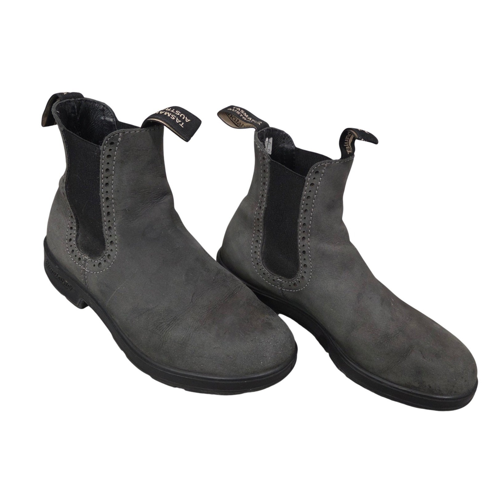 Blundstone 1464 Classic Chelsea Boot Gray Leather Nubuck Us Women 8 Au5
